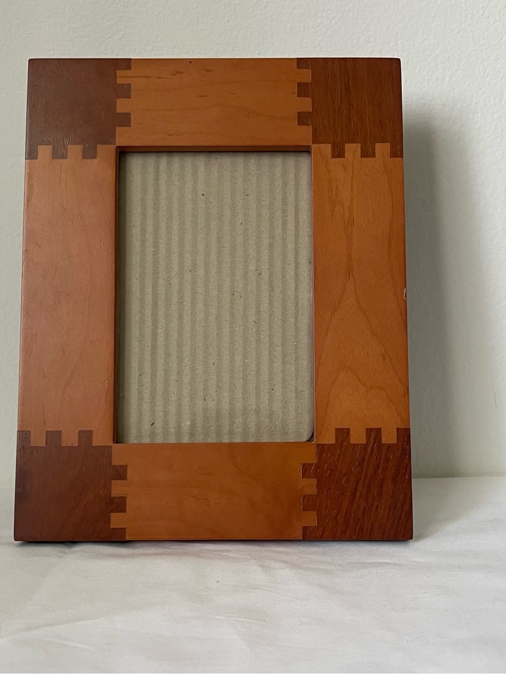 Michael Graves Wooden Picture Frame - Warm Brown Finish